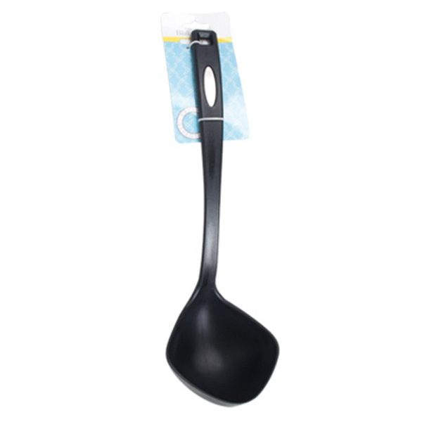 Regent Products 14 in. BLK Nyl Ladle Spoon G25558N